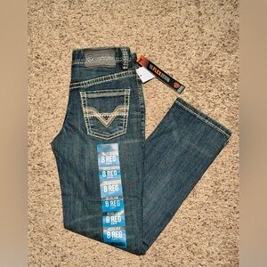 Rock & Roll Denim | Youth Revolver Rope Stitch Jeans | Size 8 | NWT